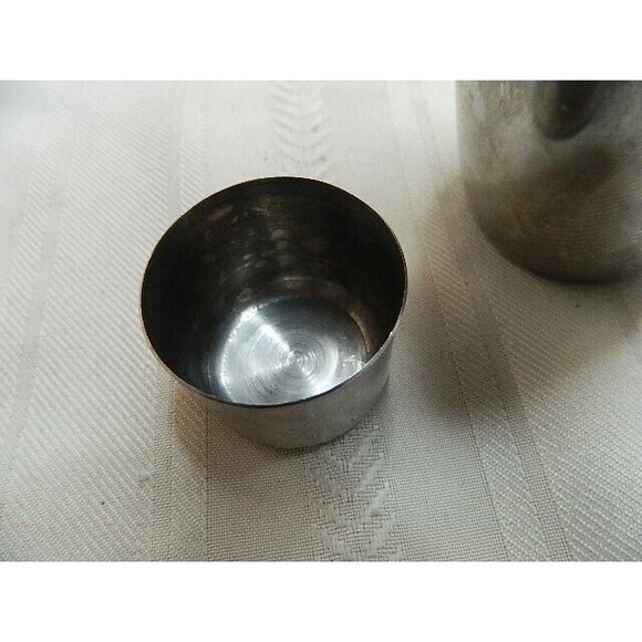 ONEIDA Stainless 18/8 Beverage/Cocktail Shaker 3 Piece 8.5" Tall - Picture 4 of 8